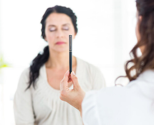 Woman in Therapy Session : Brain Spotting
