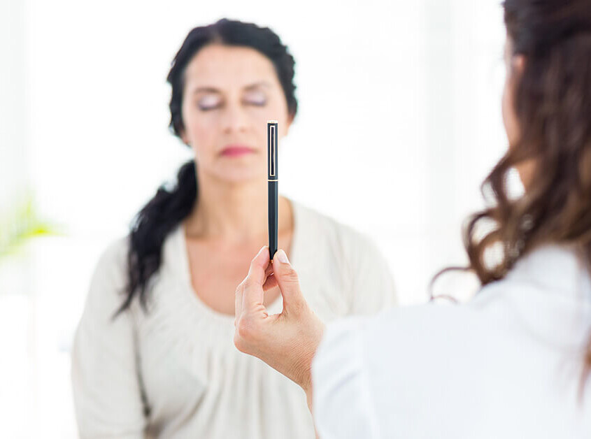 Woman in Therapy Session : Brain Spotting