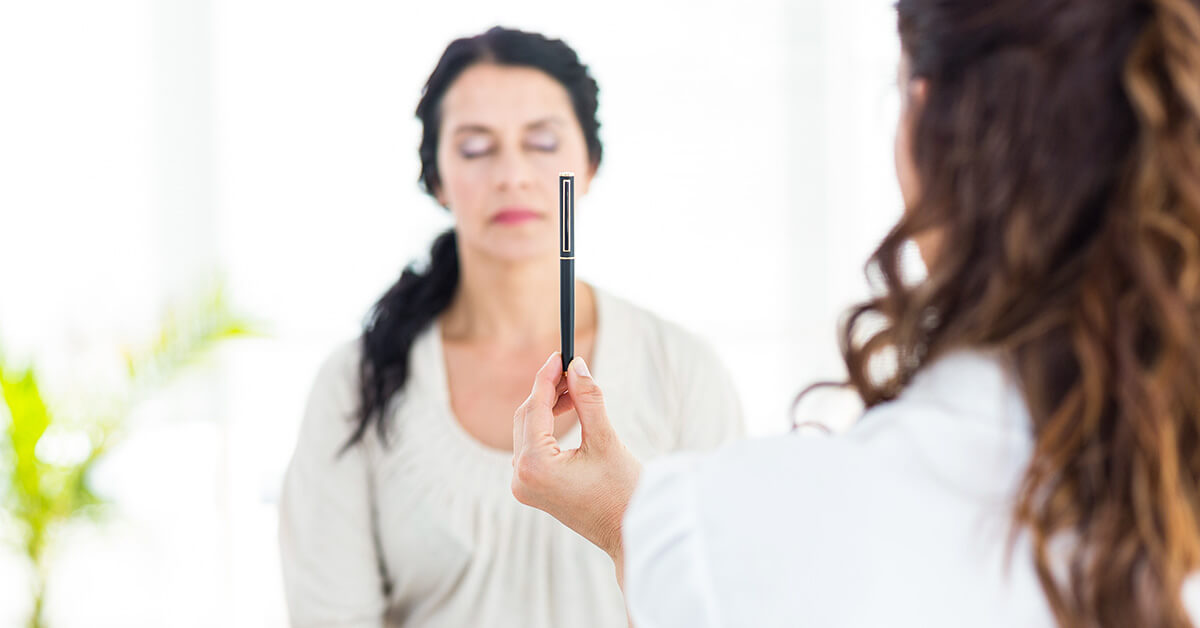 Woman in Therapy Session : Brain Spotting